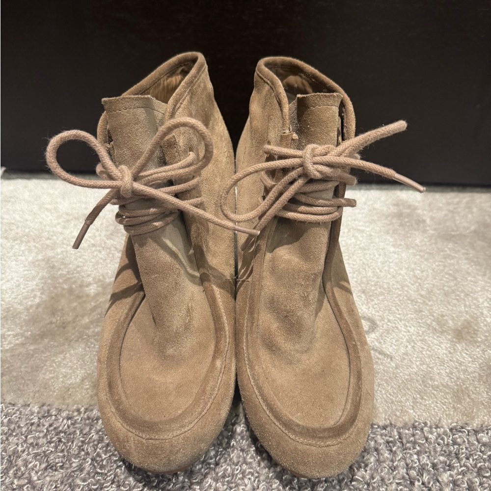 Michael Kors Women's Suede Ankle Boots - Tan